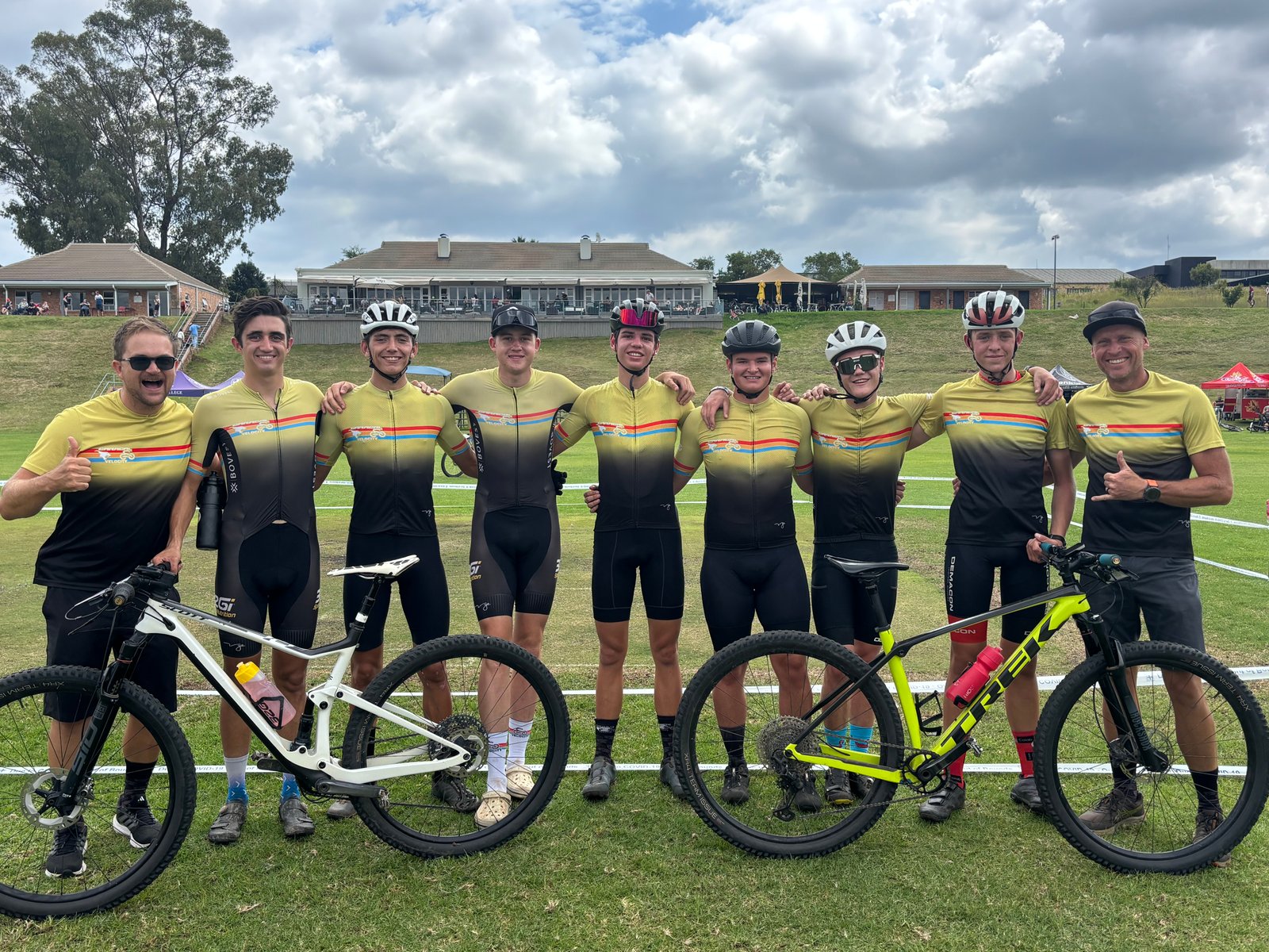Youth cycling team